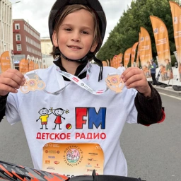 Команда Детского радио приняла участие в Московском детском велофестивале